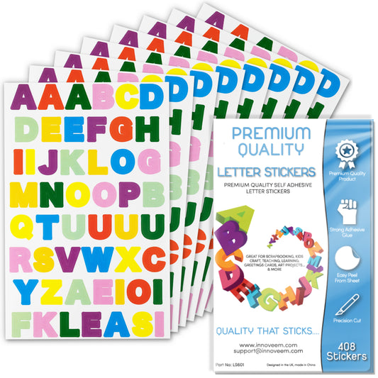 Sticky Letters for Crafts