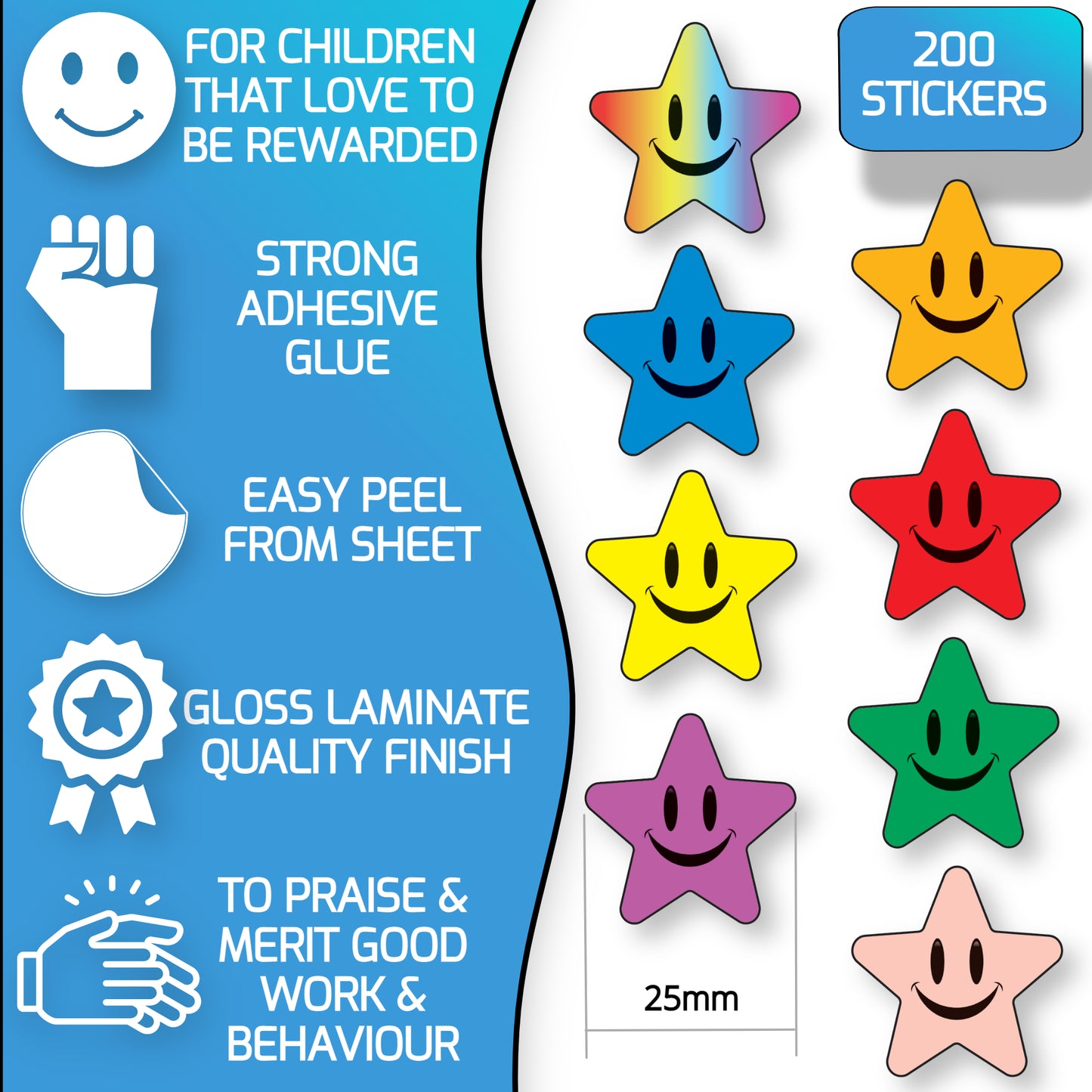 Star Stickers For Reward Chart