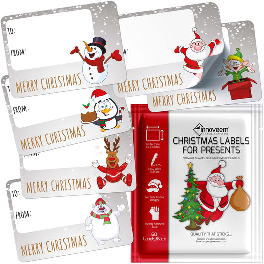 Christmas Labels Stickers