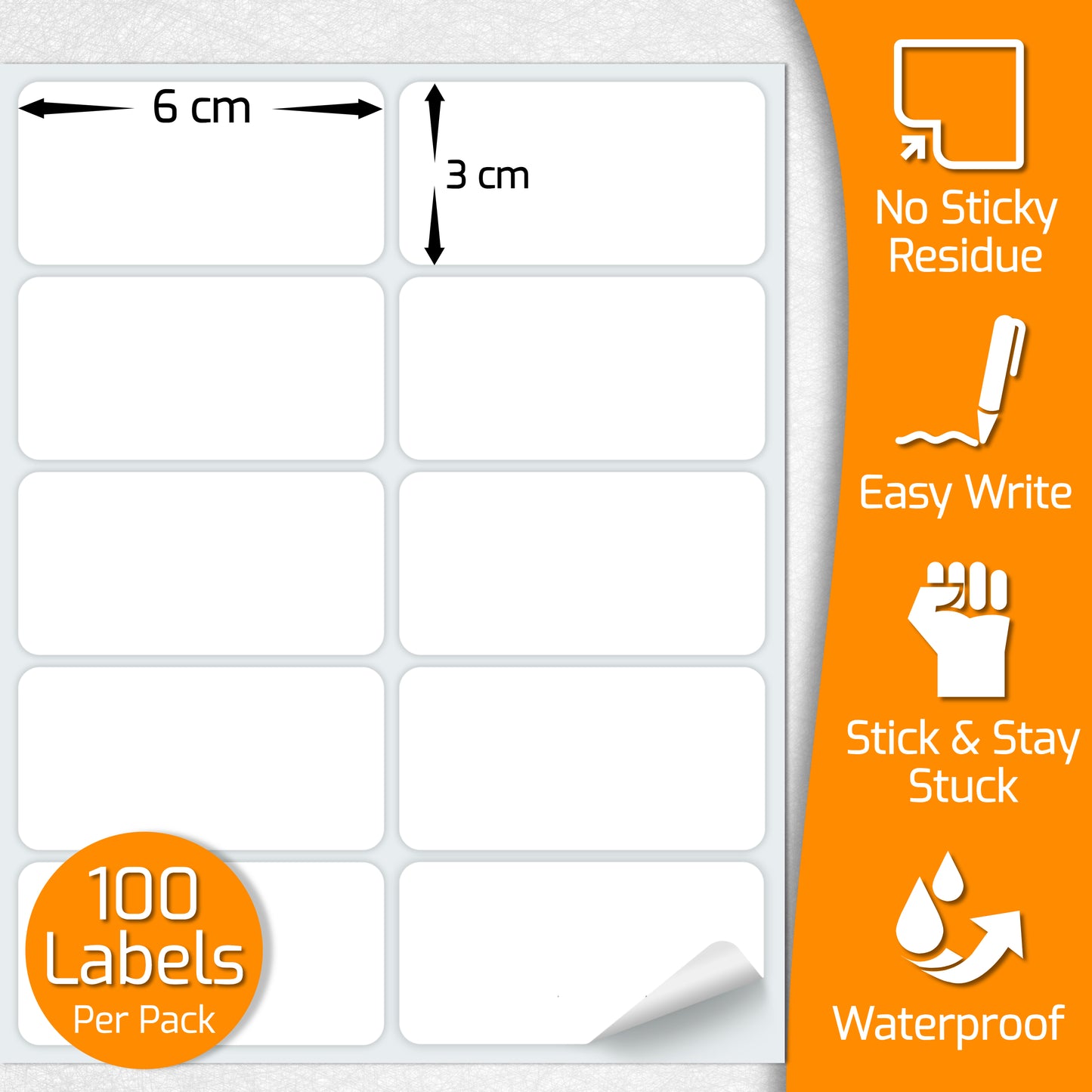 Easy Peel Off Labels