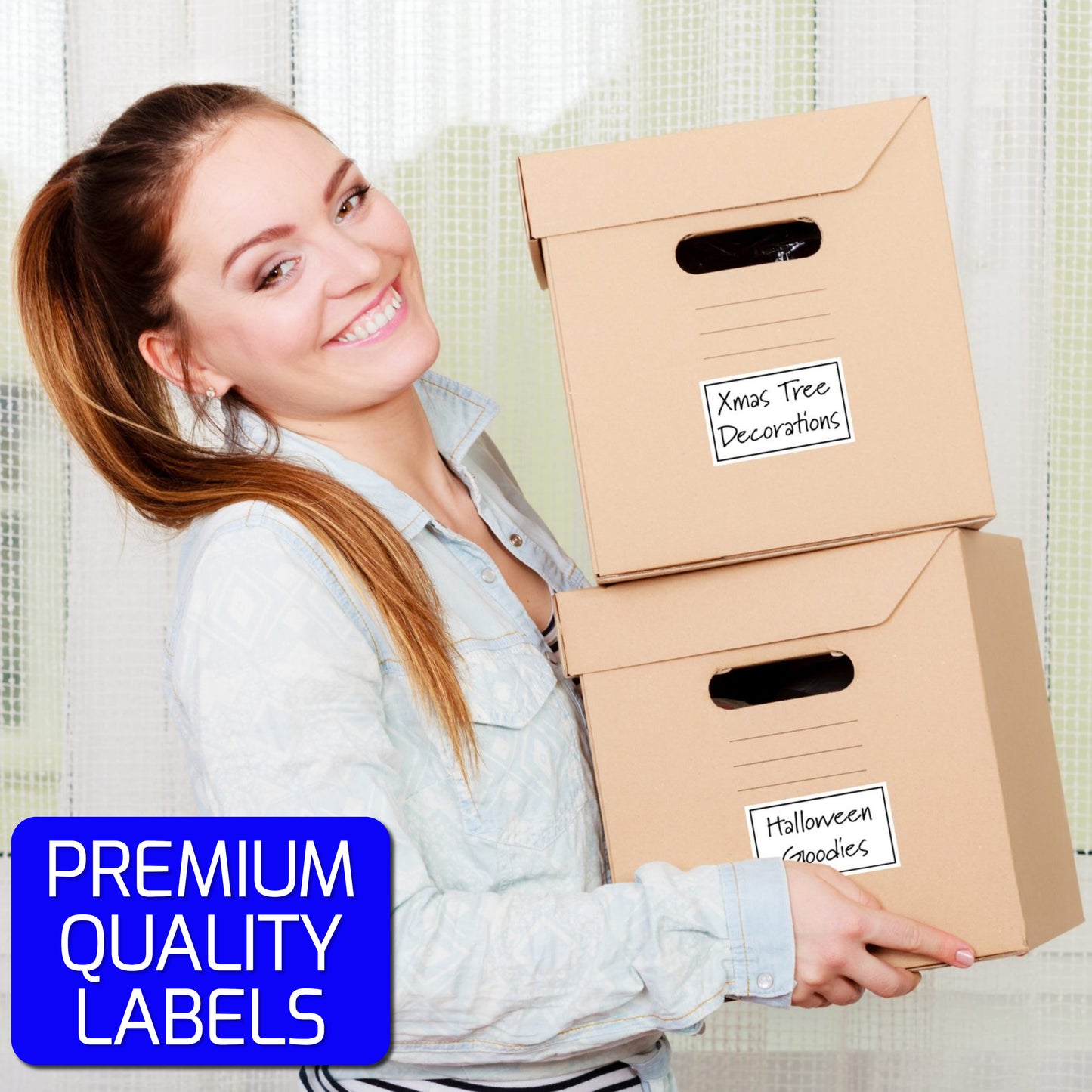 Packing Labels for Moving House