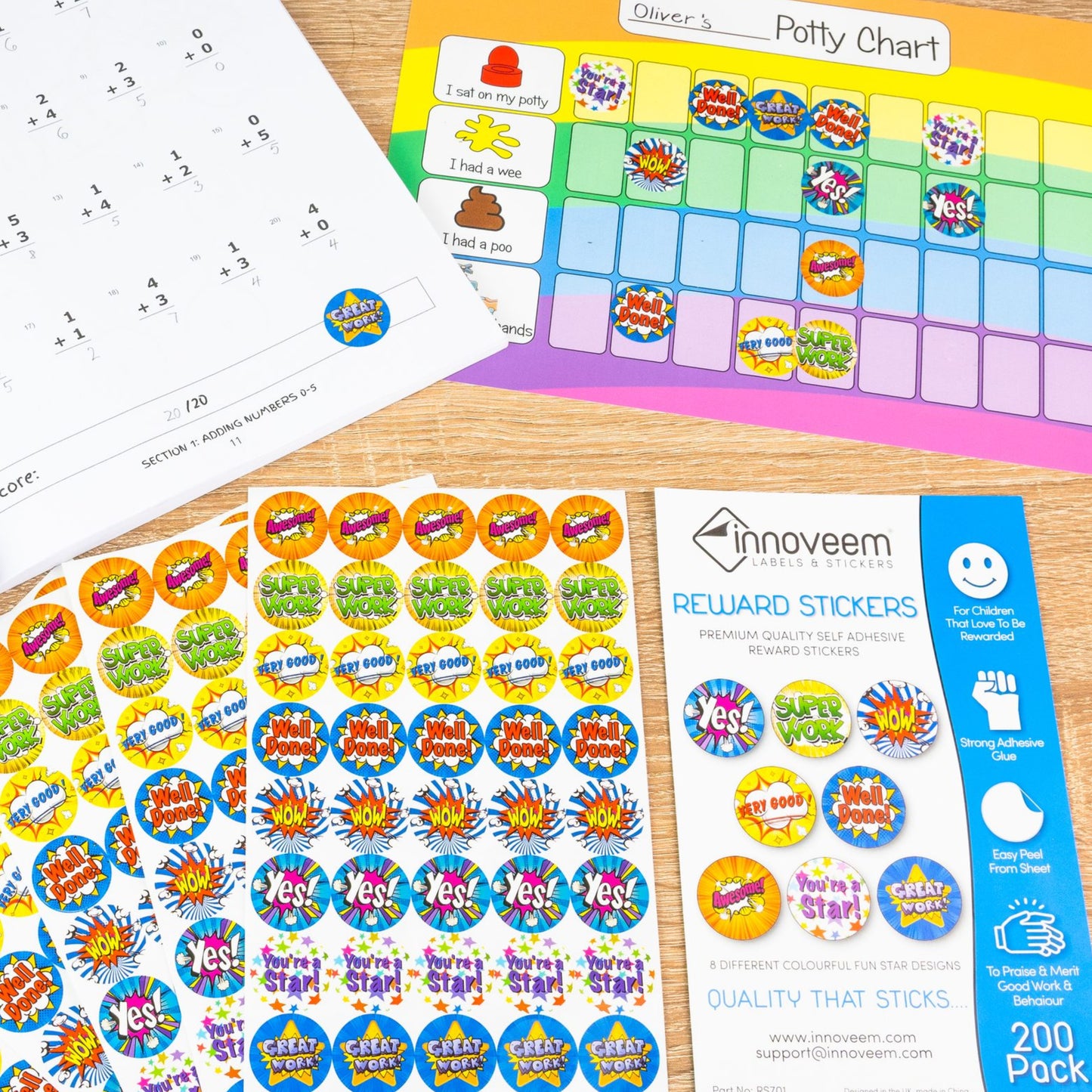 Reward Stickers