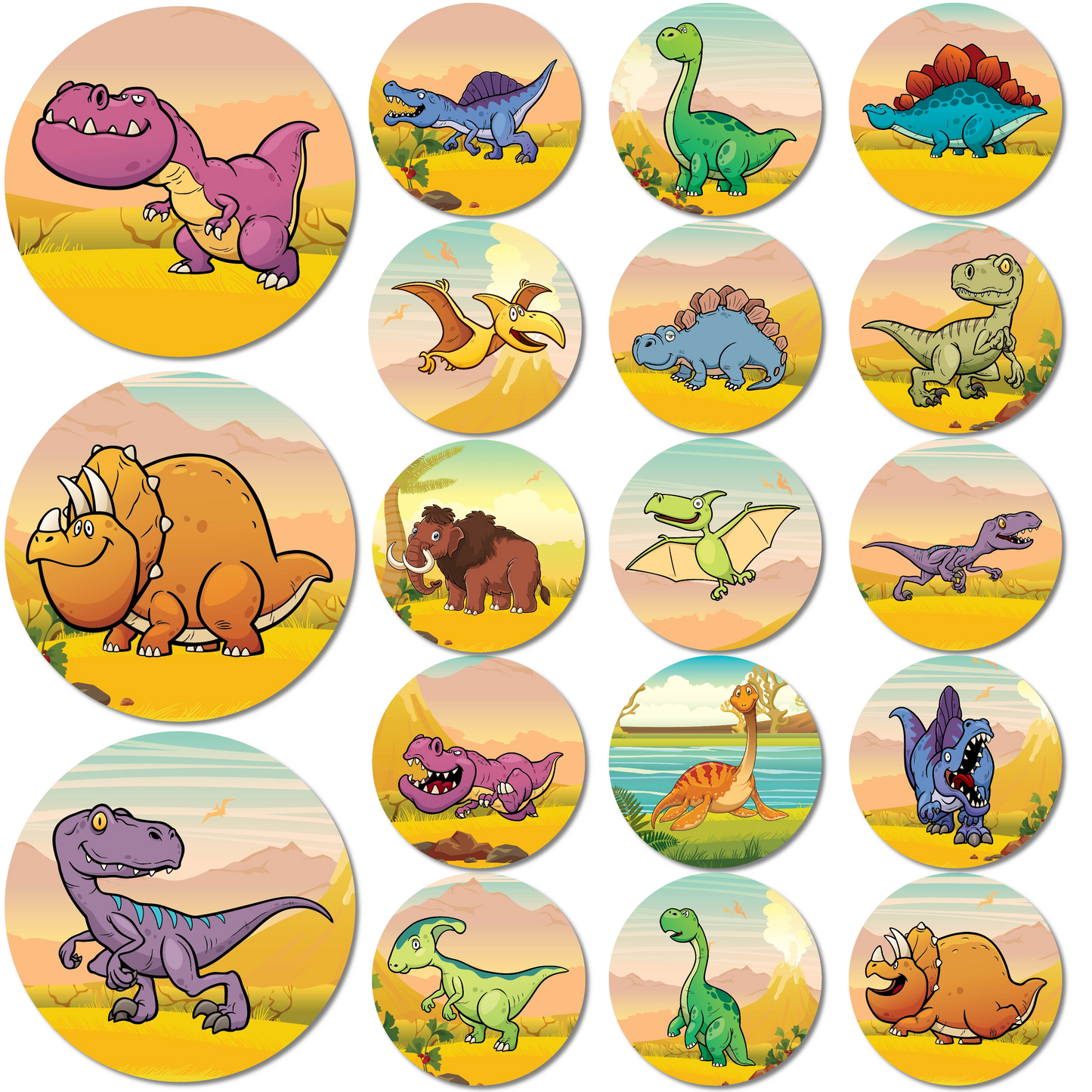 Dinosaur Stickers