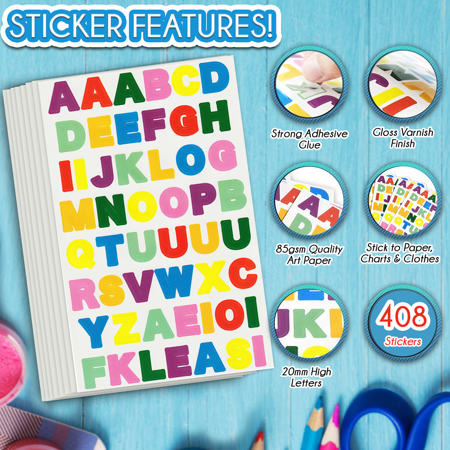 Letter Stickers