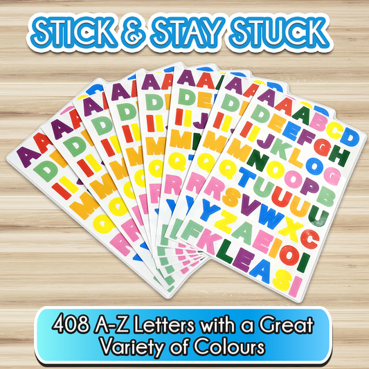 Sticky Letters for Crafts