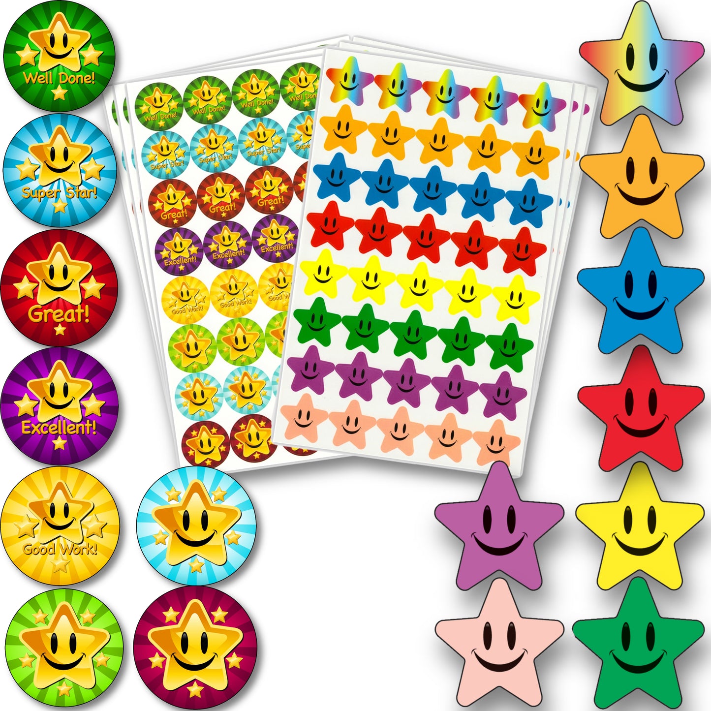 Star Stickers For Children